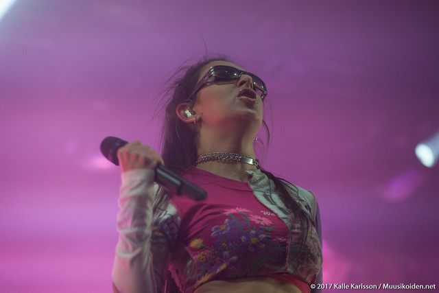 Charli XCX | Charli XCX Ruisrockissa 2017